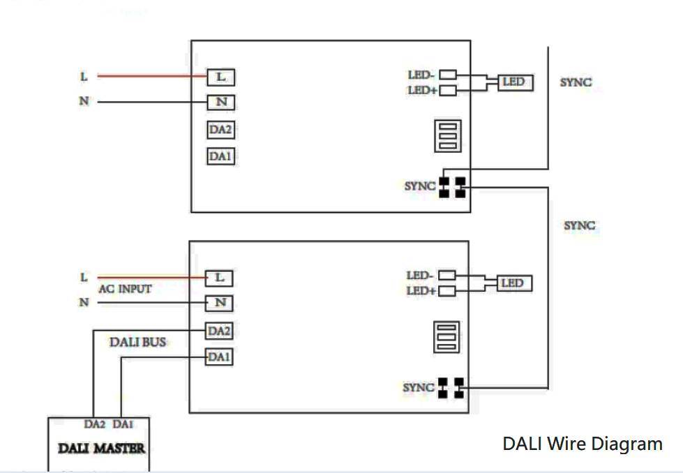 DALI Wire Diagram